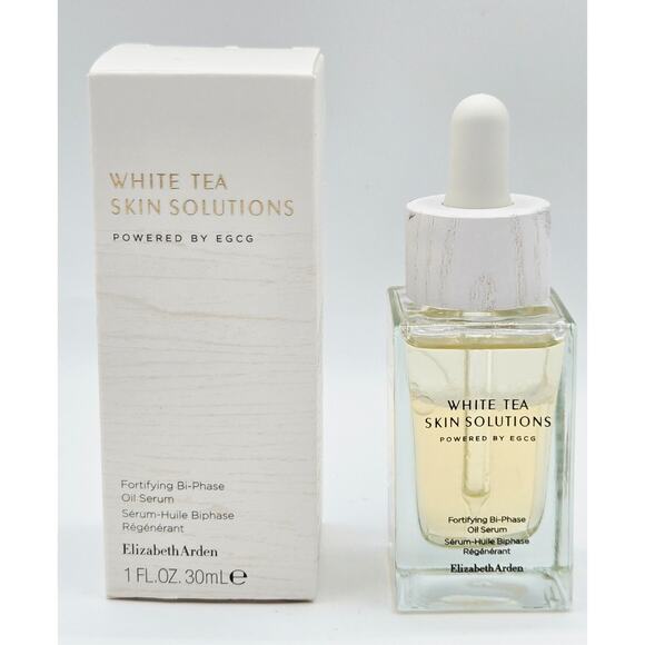 Elizabeth Arden White Tea Skin Solutions Fortifying Bi Phase Oil Serum 30ml/1oz - Picture 1 of 5